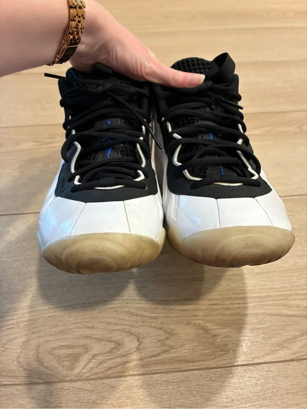 Nike Foamposite Lil' Penny ‘Orlando Home’ White-Black CZ2548-100 Size 7Y